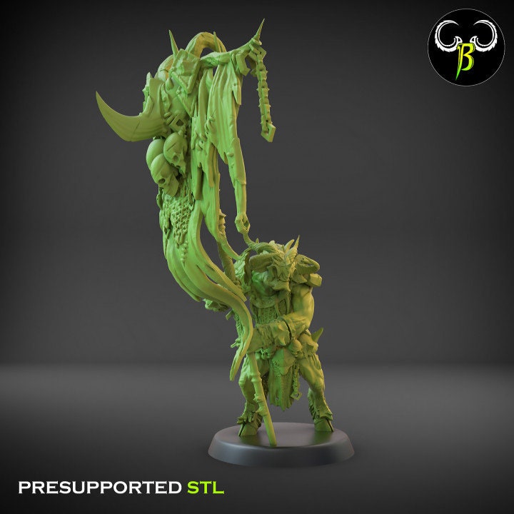 Savage Raider Squad 2 (6 Variants Available) - Clay Beast Creations