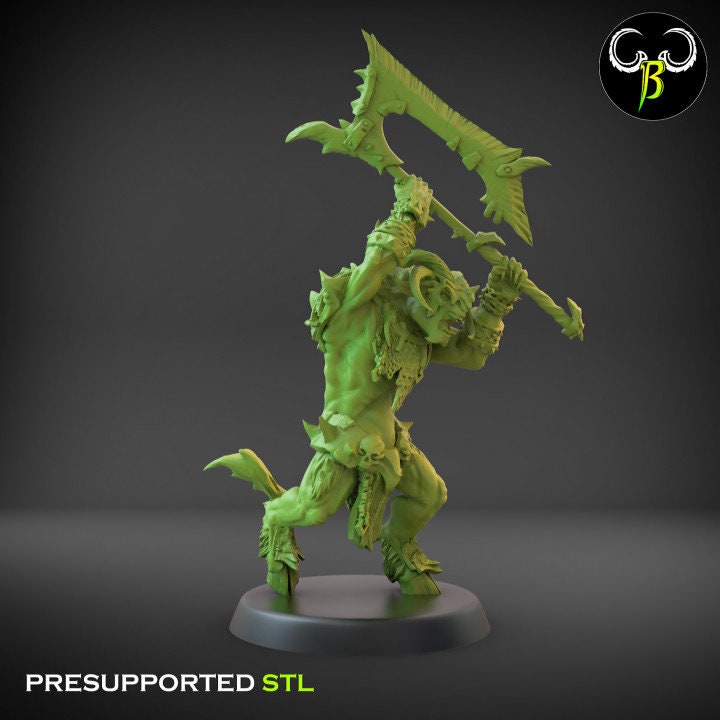 Savage Raider Squad 2 (6 Variants Available) - Clay Beast Creations