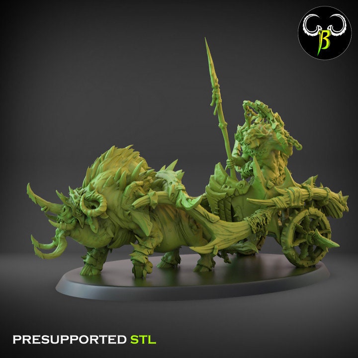 Savage Chariot (2 Variants Available) - Clay Beast Creations