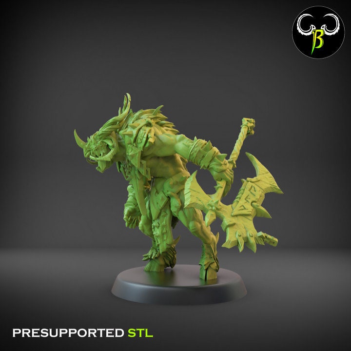 Savage Raider Squad 2 (6 Variants Available) - Clay Beast Creations