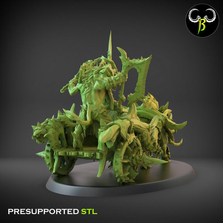 Savage Chariot (2 Variants Available) - Clay Beast Creations