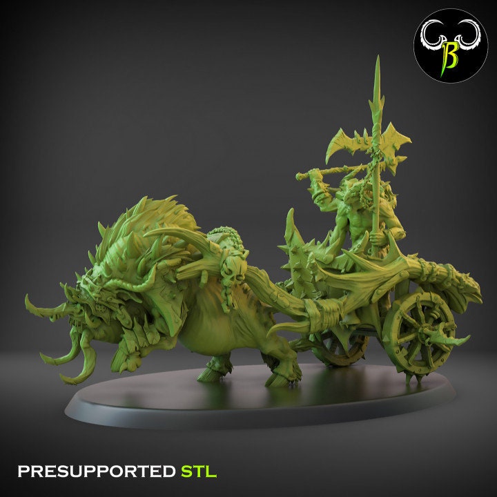Savage Chariot (2 Variants Available) - Clay Beast Creations