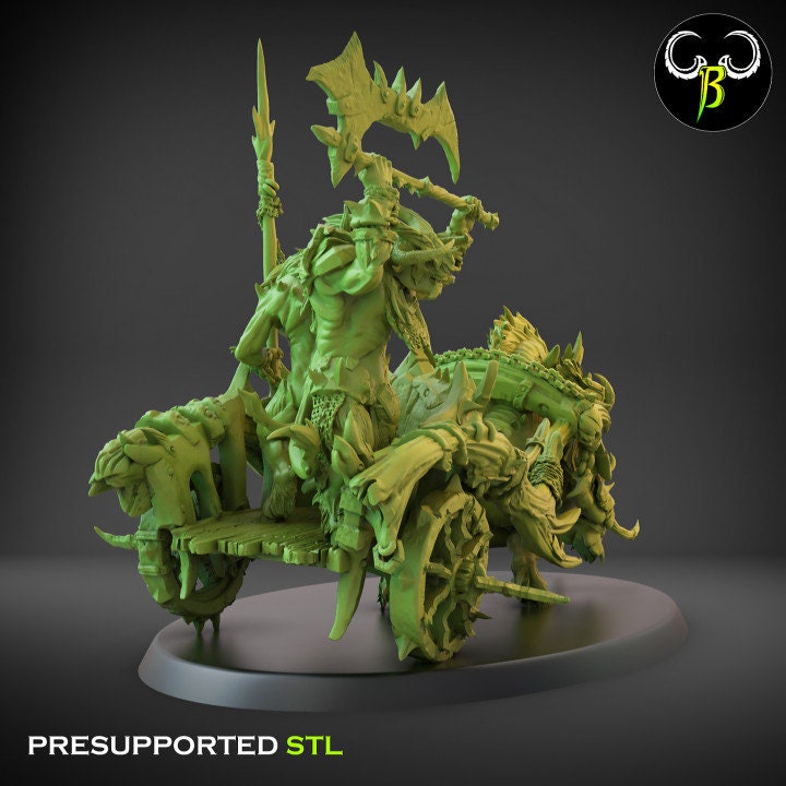 Savage Chariot (2 Variants Available) - Clay Beast Creations