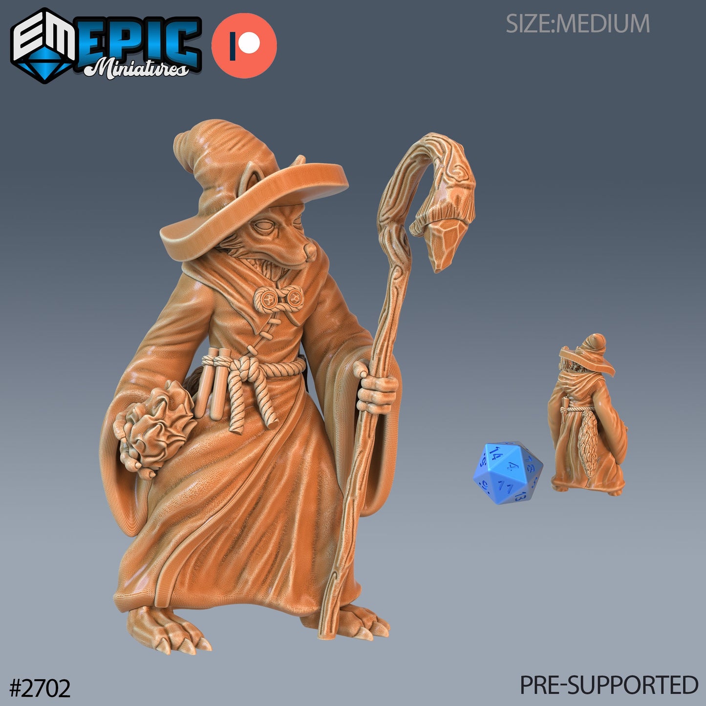 Fox Folk Tribe - Set 2 (4 Variants Available) - Epic Miniatures