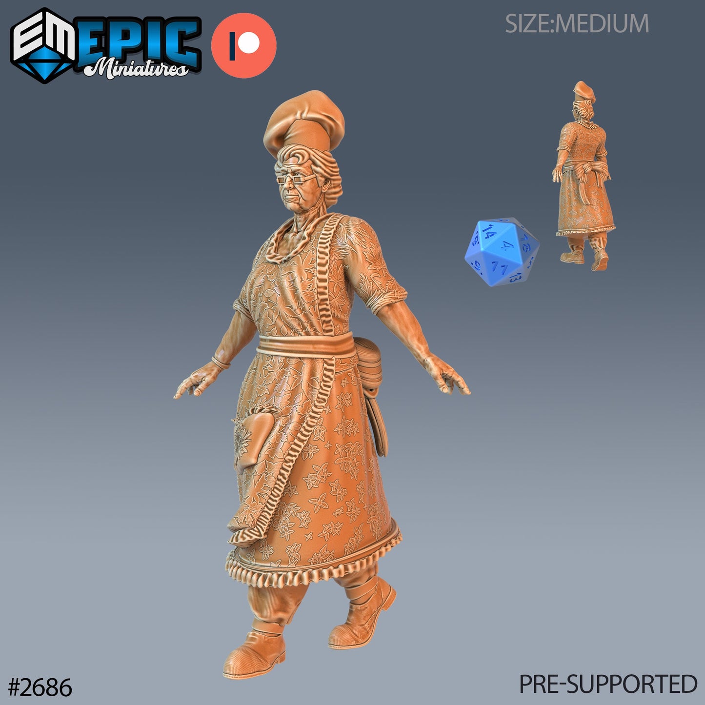 Grandma (3 Variants Available) - Epic Miniatures