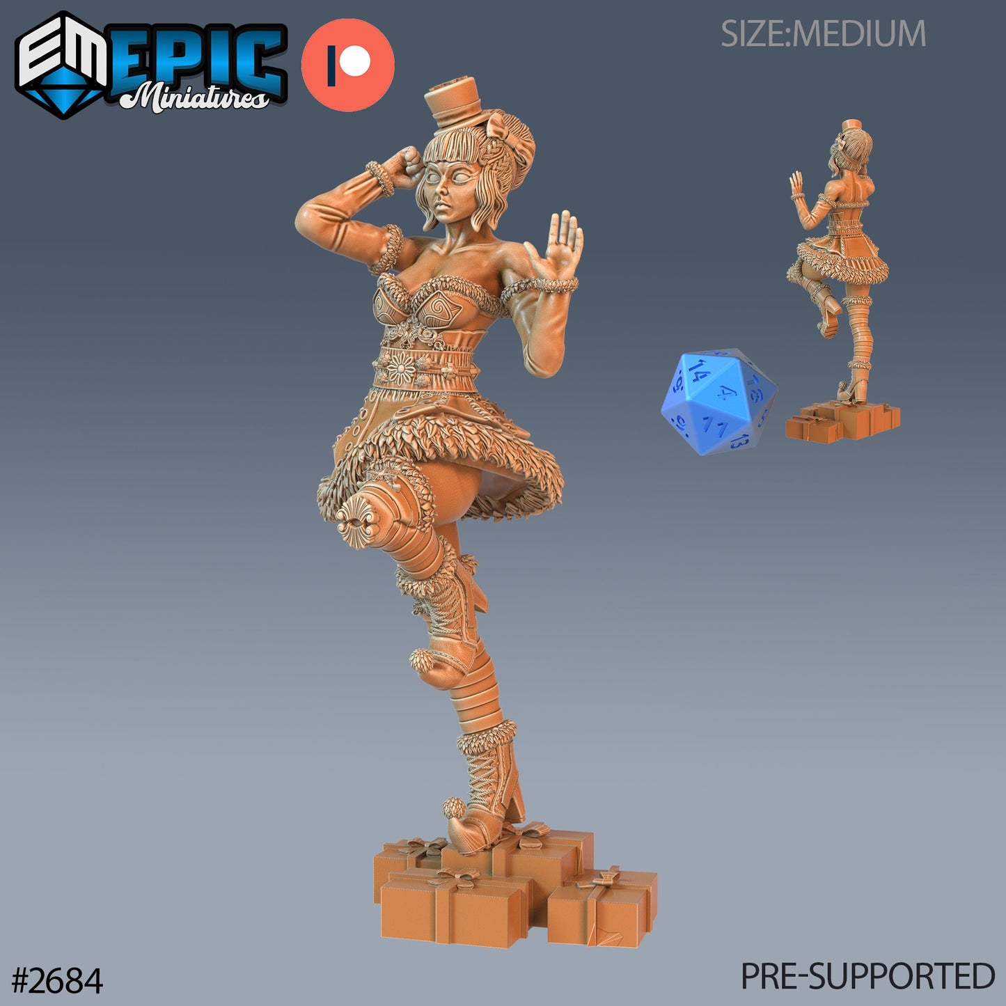 Mrs Claus (3 Variants Available) - Epic Miniatures