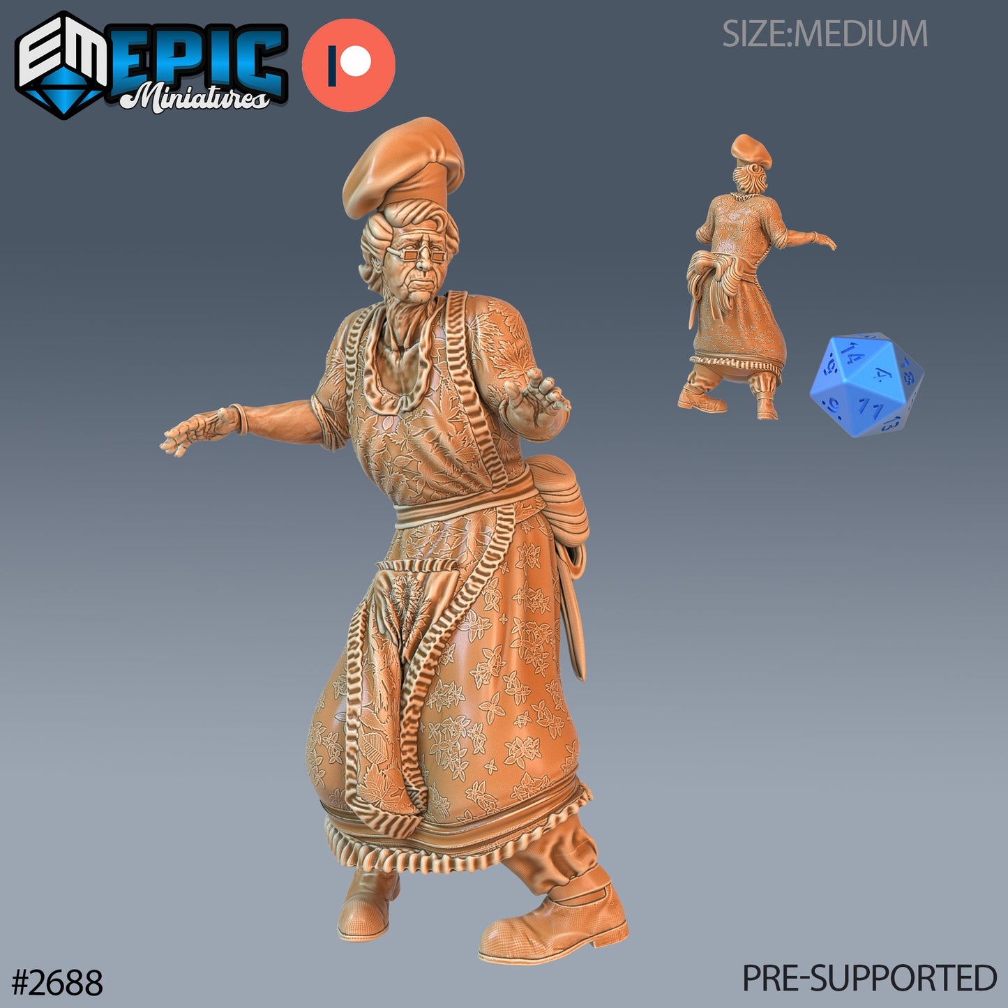 Grandma (3 Variants Available) - Epic Miniatures