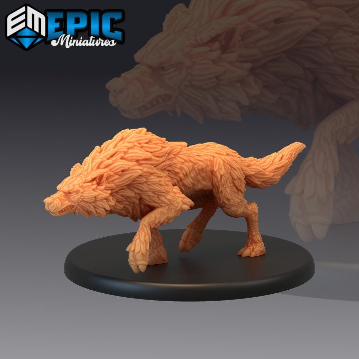 Winter Wolf (4 Variants Available) - Epic Miniatures