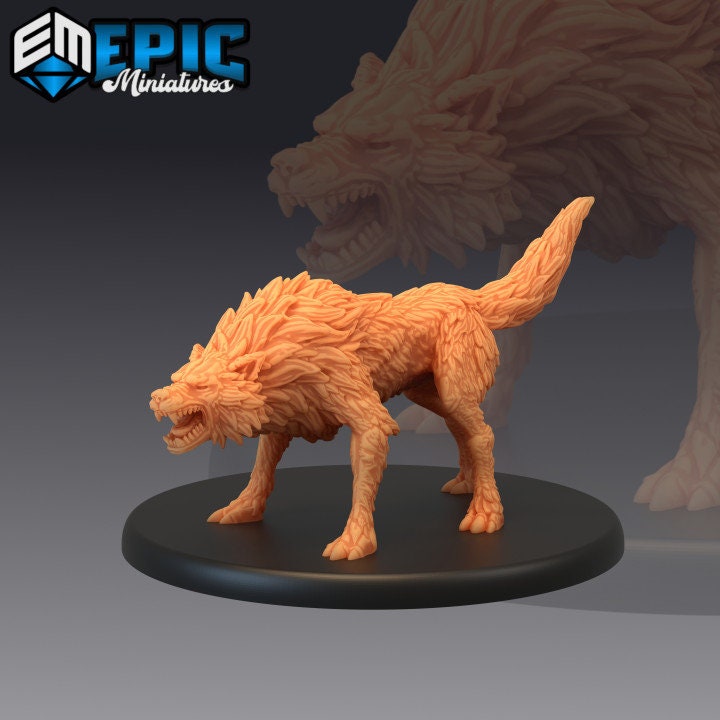 Winter Wolf (4 Variants Available) - Epic Miniatures