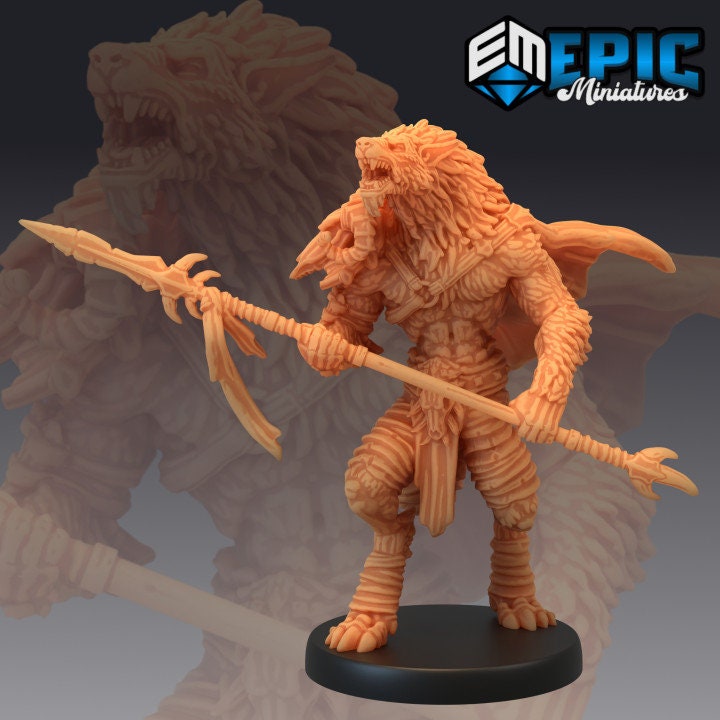 Werewolf (4 Variants) - Epic Miniatures
