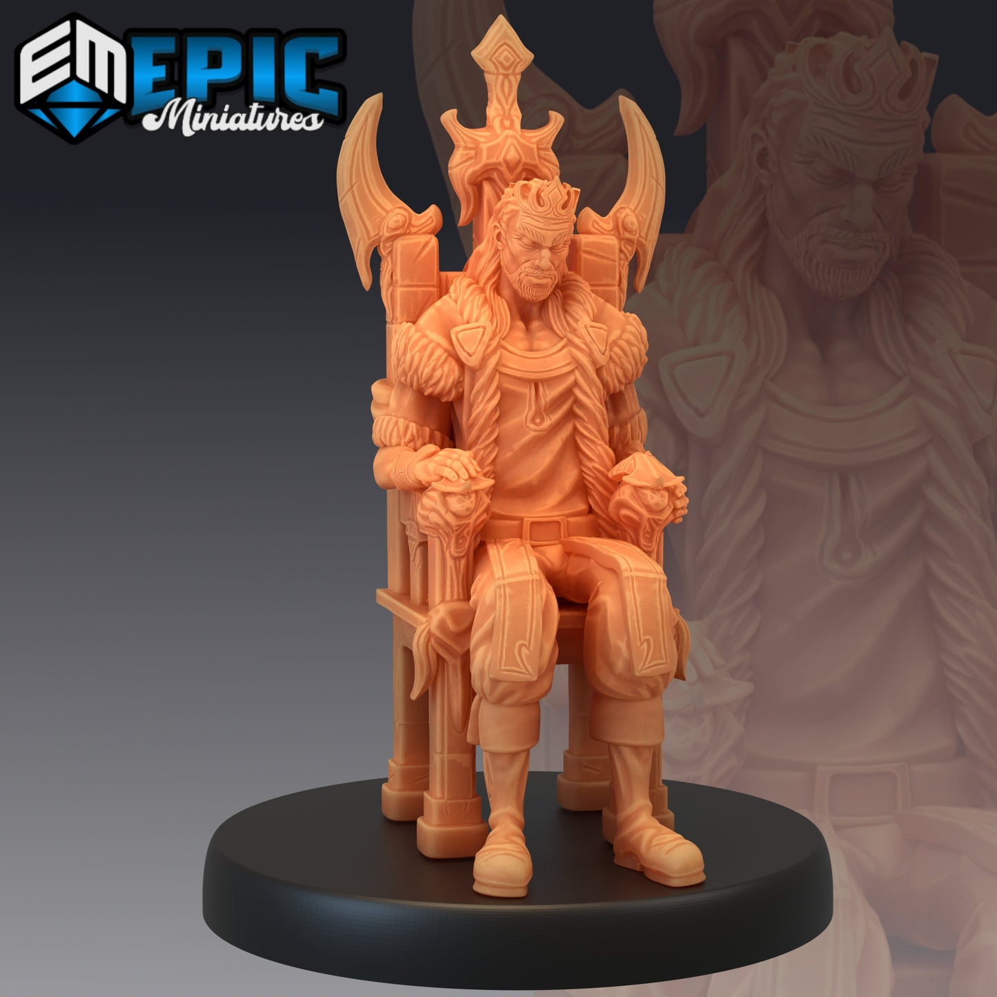Corrupt King (4 Variants) - Epic Miniatures