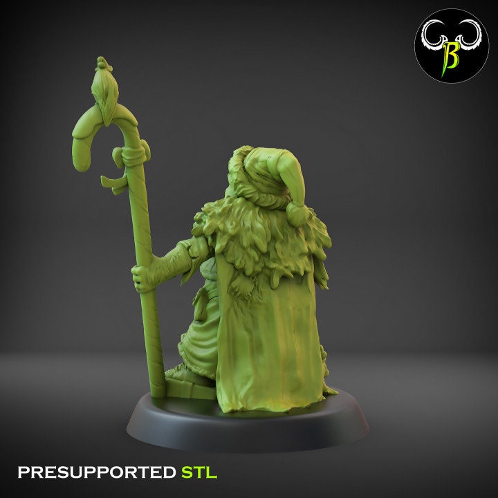 Santa Hermit - Clay Beast Creations