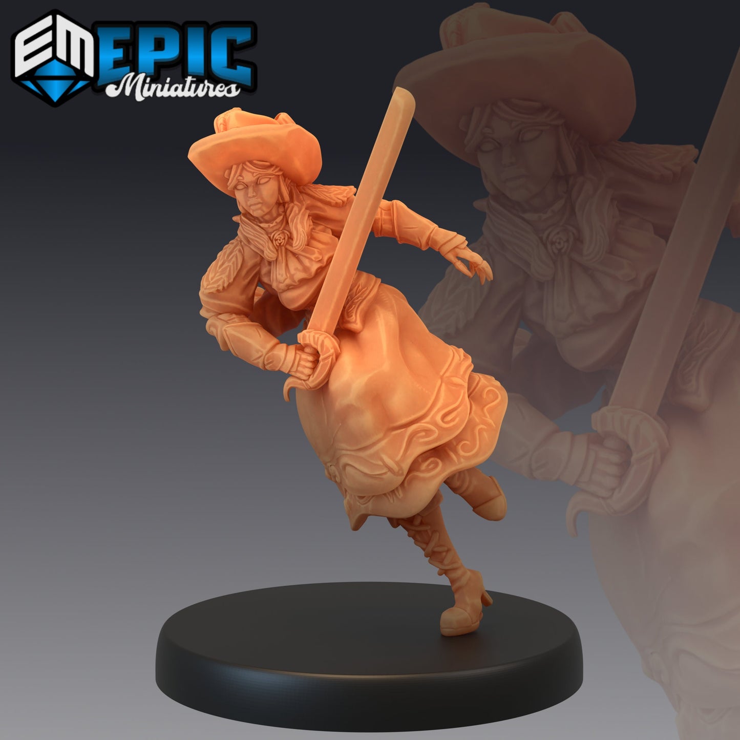 Lady Roseheart (3 Variants) - Epic Miniatures