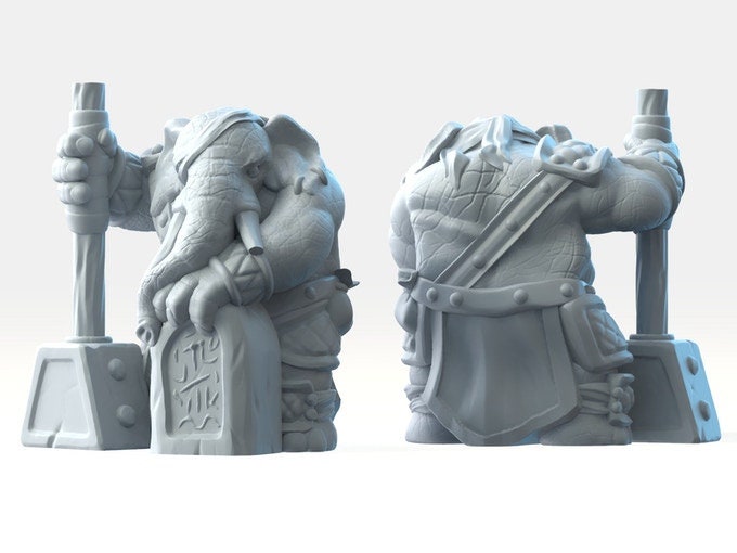 Elephant (3 Poses Available) - Brayan Nafarrate