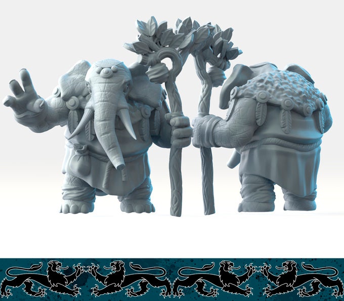 Elephant (3 Poses Available) - Brayan Nafarrate