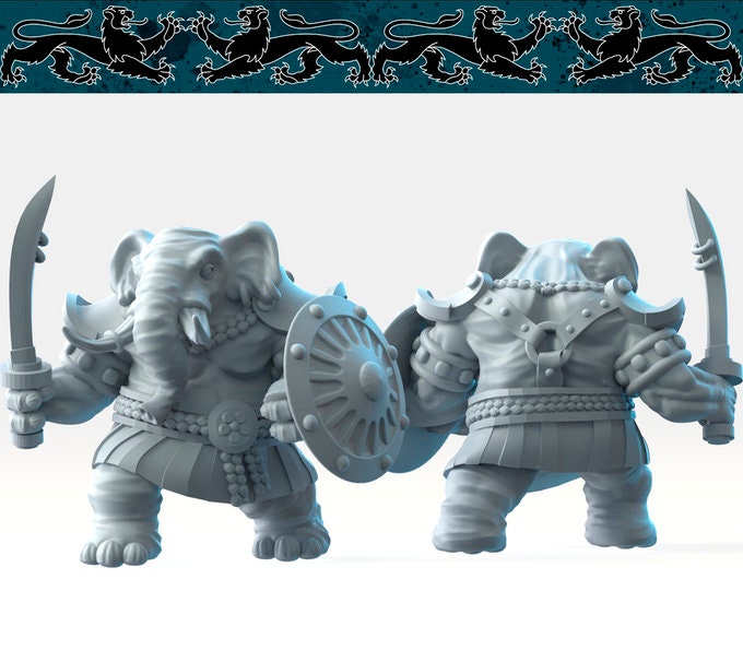 Elephant (3 Poses Available) - Brayan Nafarrate