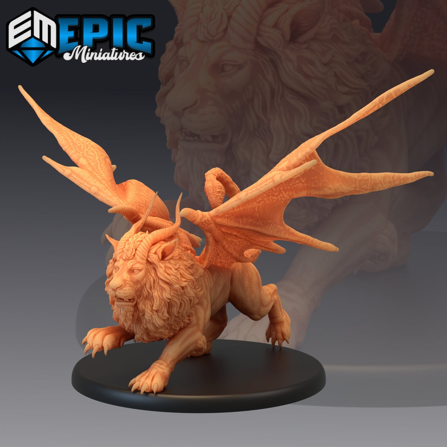 Manticore (3 Variants Available) - Epic Miniatures