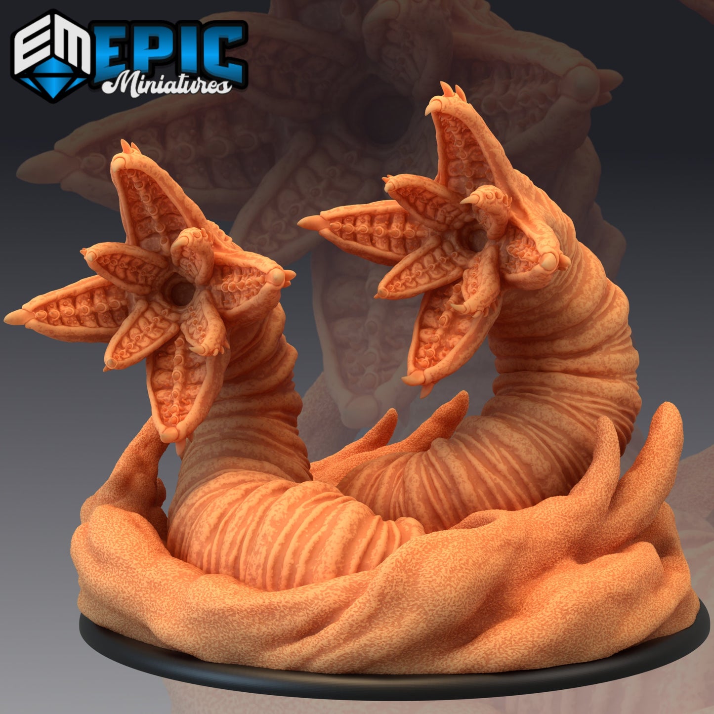 Sandworm (3 Variants) - Epic Miniatures