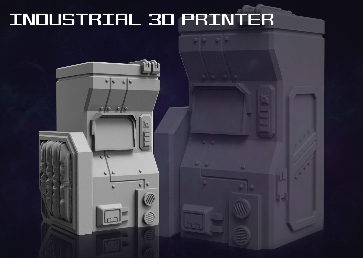 Terrain - Space Pioneers (7 Variants Available) - Printed Minis