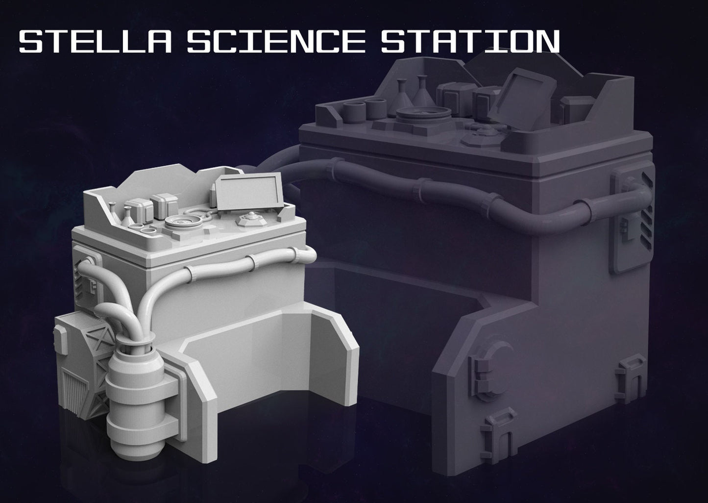 Terrain - Space Pioneers (7 Variants Available) - Printed Minis