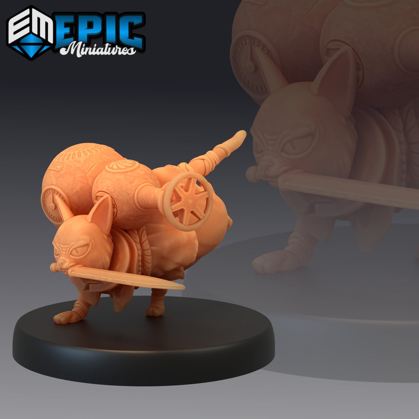 Wandering Neko (3 Variants Available) - Epic Miniatures