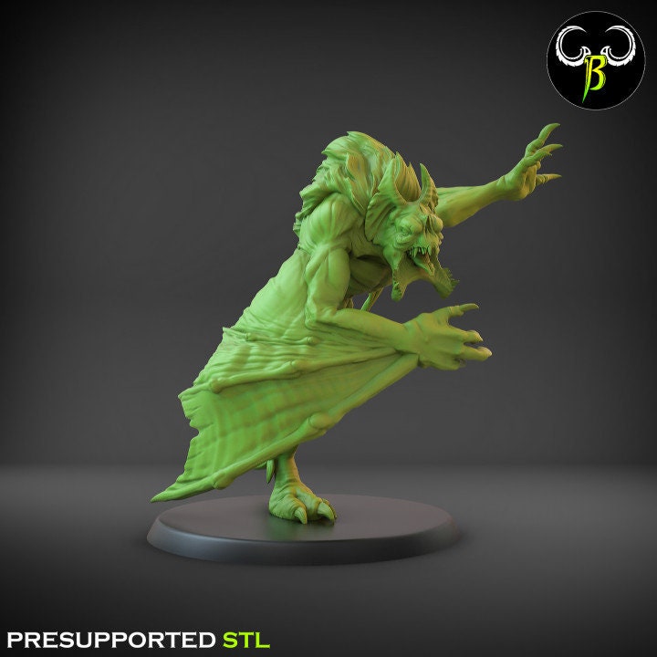 Tomb Abomination - Flying (4 Variants Available) - Clay Beast Creations