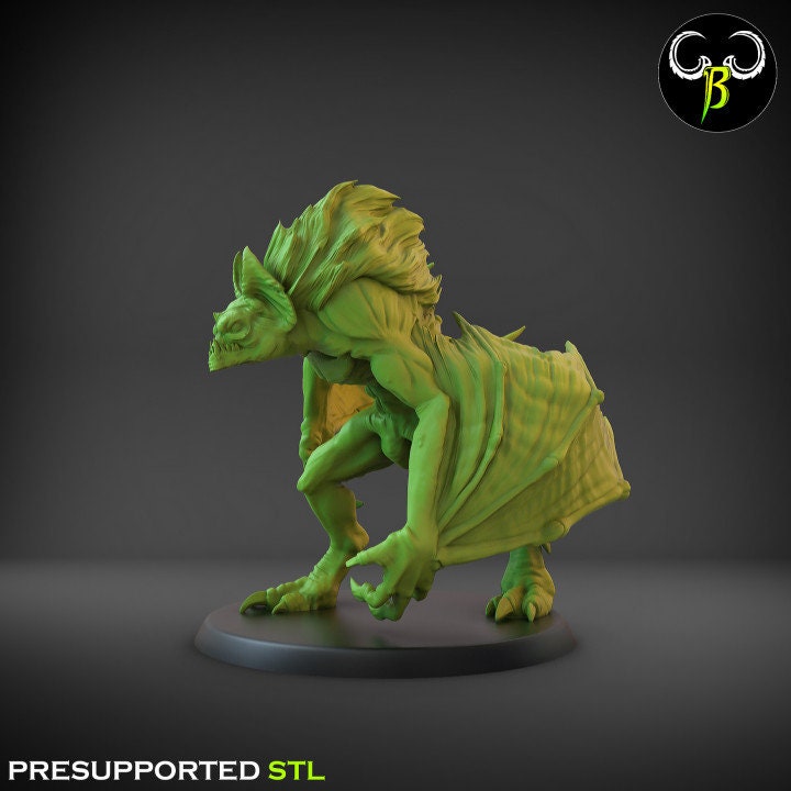 Tomb Abomination - Flying (4 Variants Available) - Clay Beast Creations