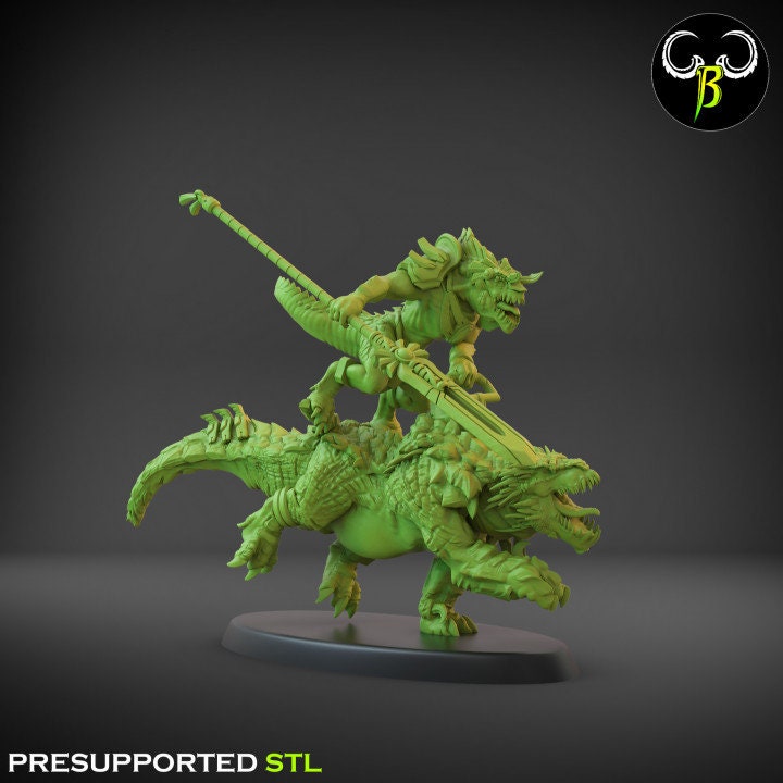 Stellar Rider Squad 3 (6 Variants) - Clay Beast Creations