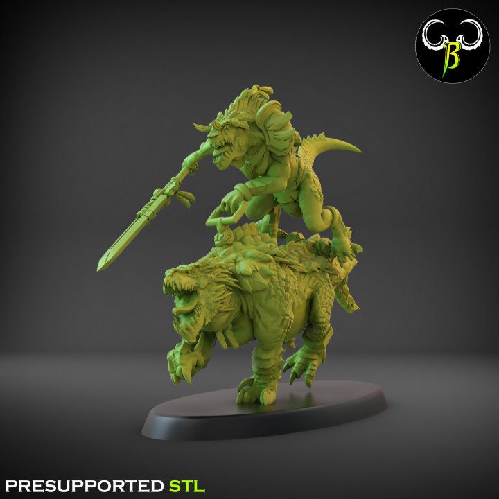 Stellar Rider Squad 3 (6 Variants) - Clay Beast Creations