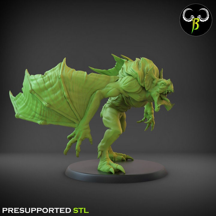Tomb Abomination - Flying (4 Variants Available) - Clay Beast Creations