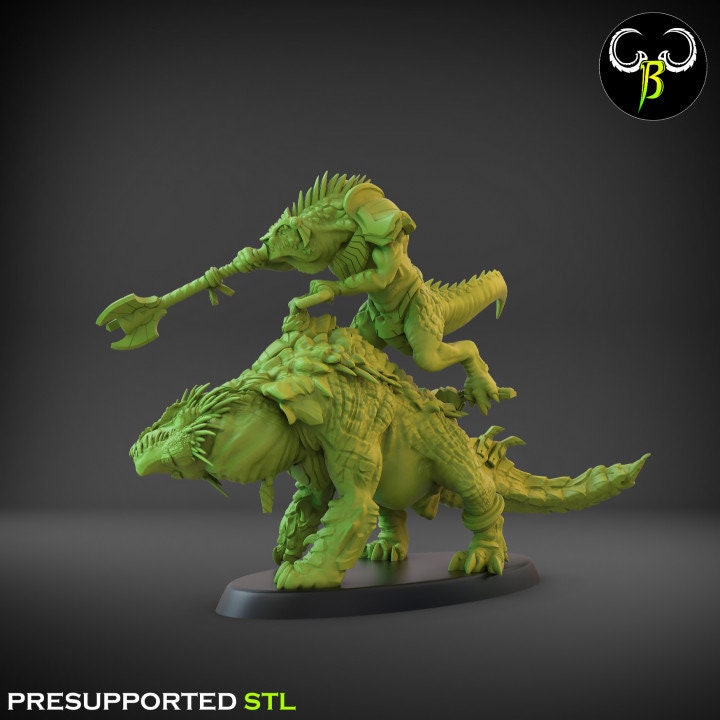 Stellar Rider Squad 3 (6 Variants) - Clay Beast Creations