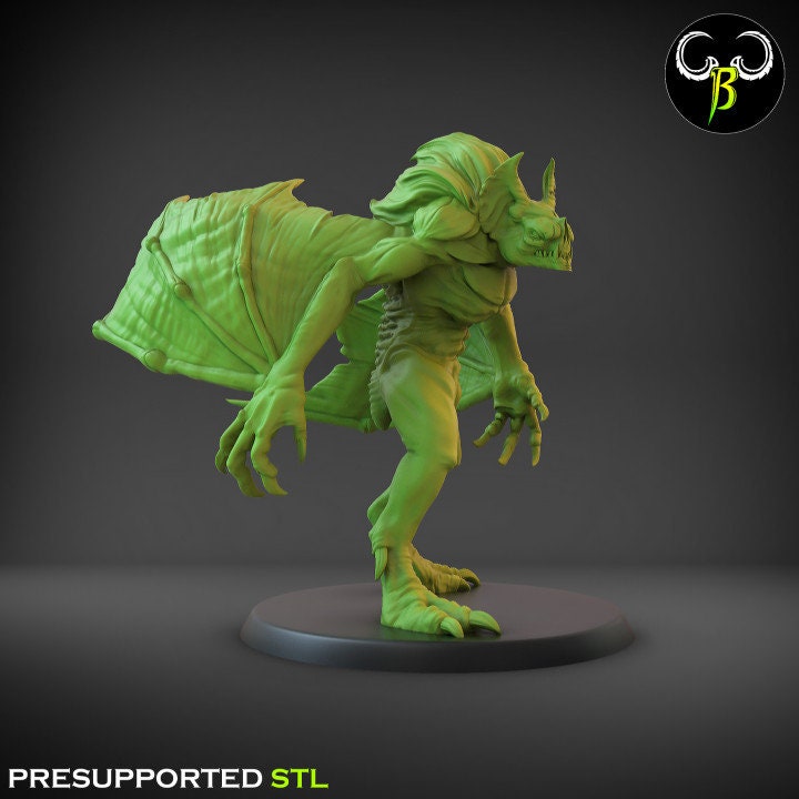 Tomb Abomination - Flying (4 Variants Available) - Clay Beast Creations