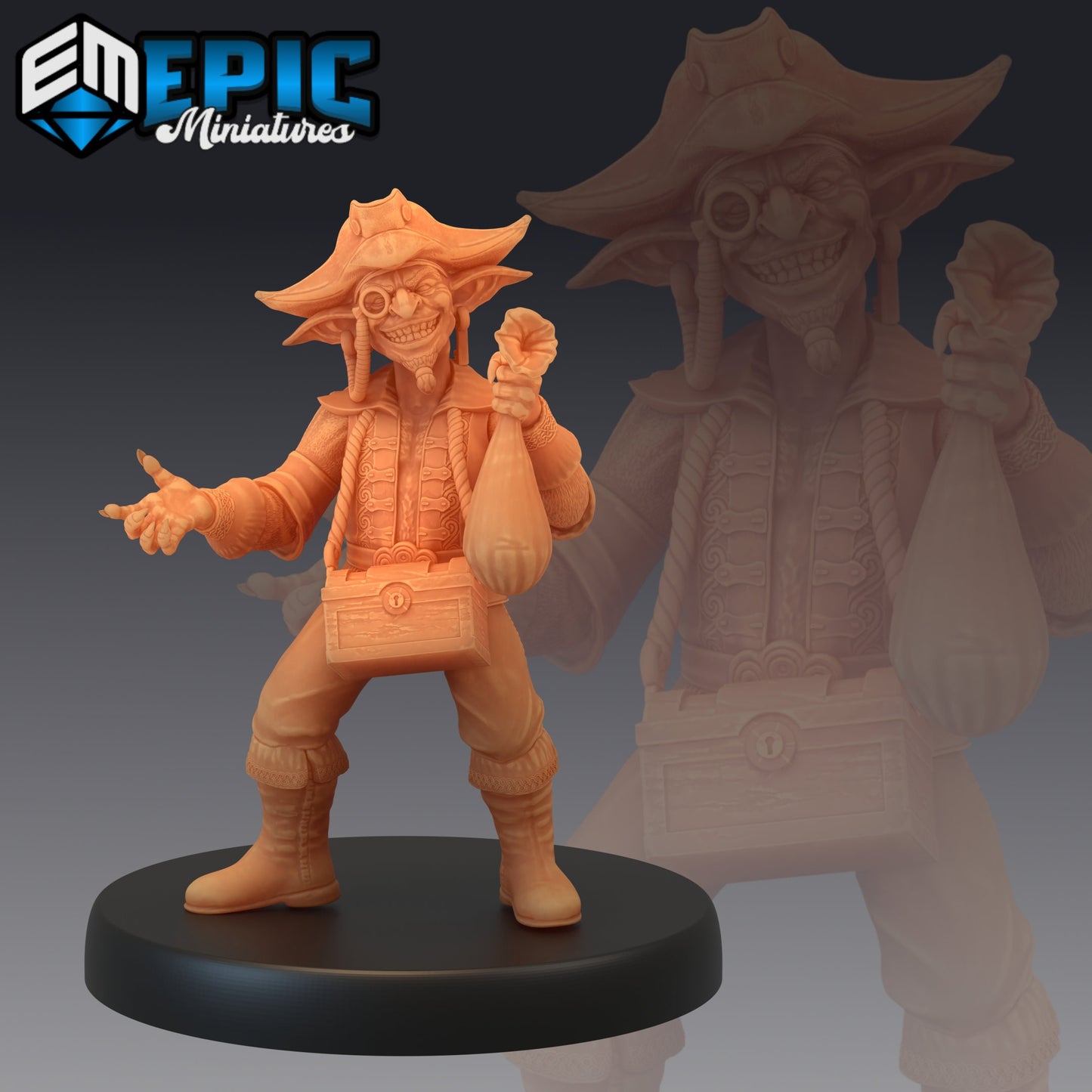 Goblin Pirate (3 Variants Available) - Epic Miniatures