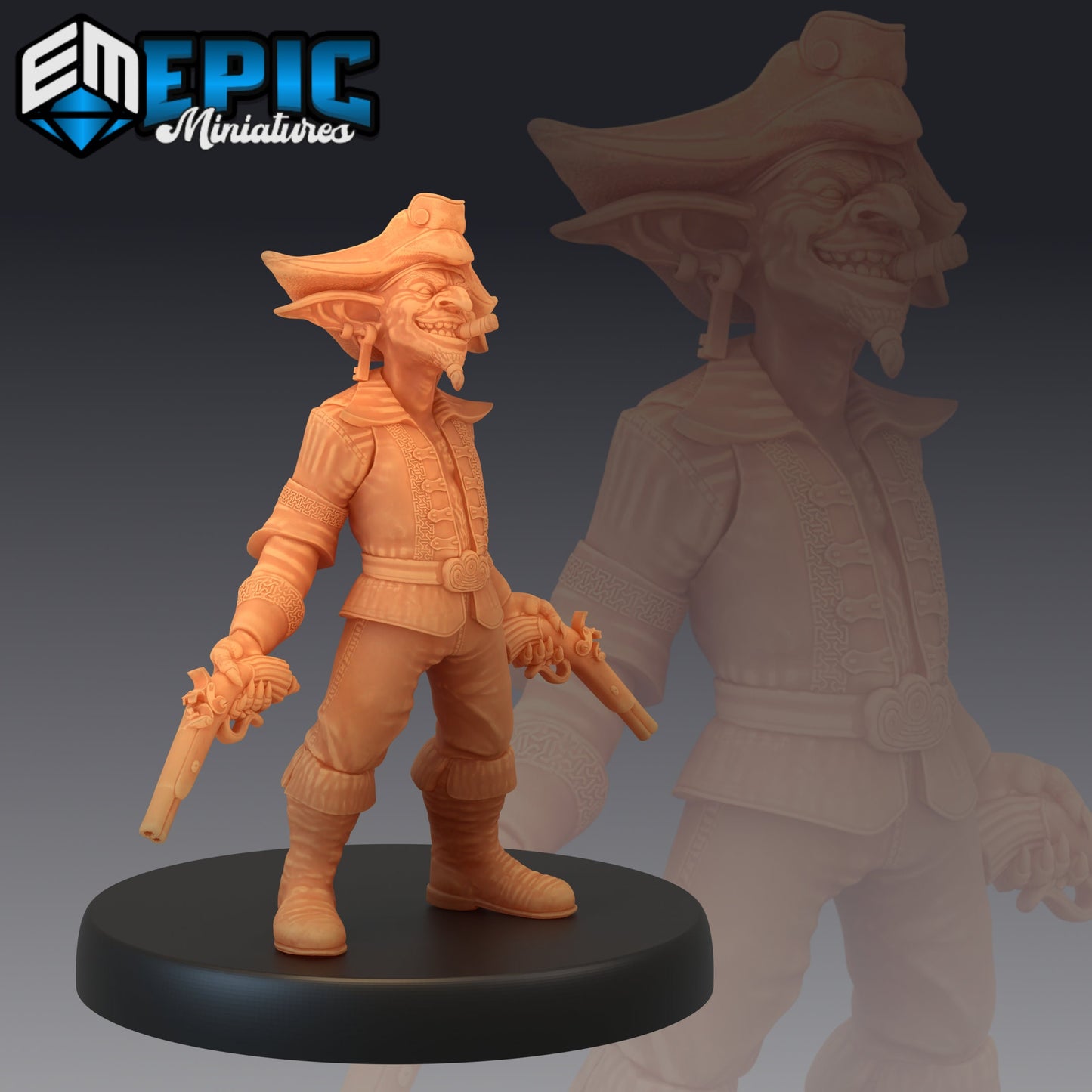 Goblin Pirate (3 Variants Available) - Epic Miniatures
