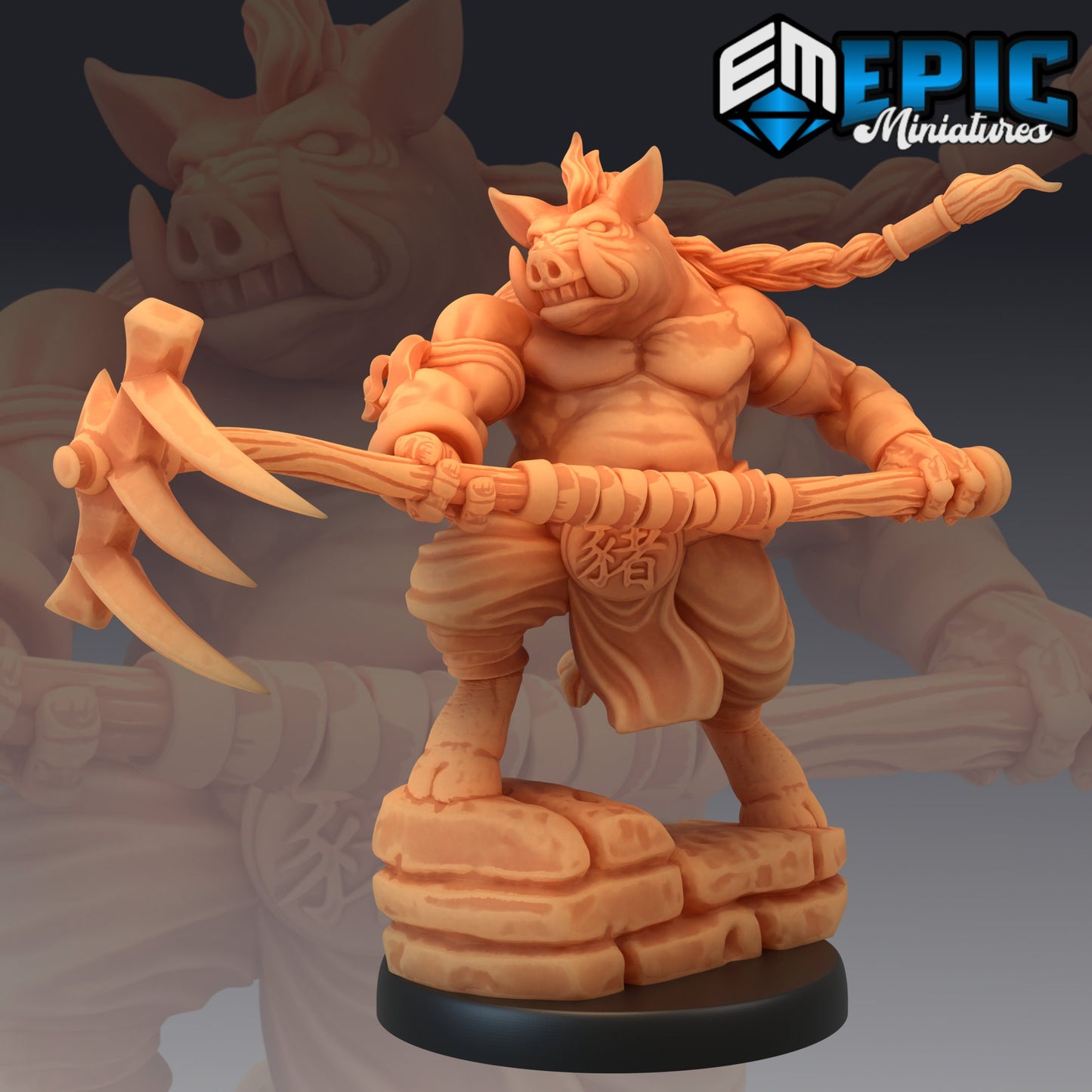 Pigsy (3 Variants) - Epic Miniatures