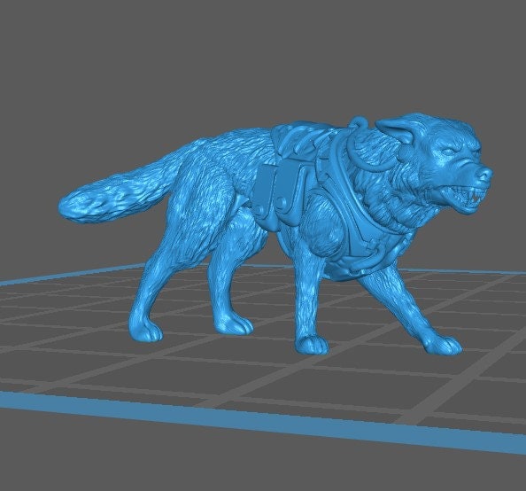 Police Dog (3 Variants Available) - Printed Minis