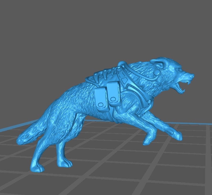 Police Dog (3 Variants Available) - Printed Minis