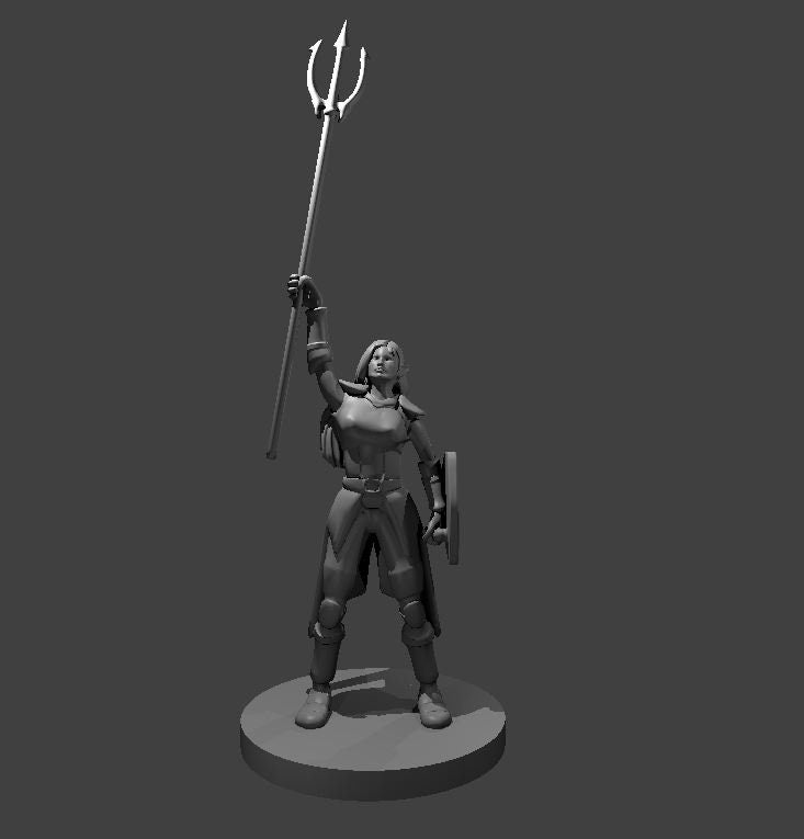 Elf Cleric (5 Variants Available) - MZ4250