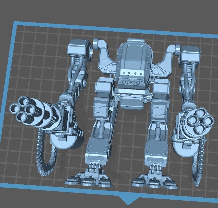 Reaper Mech (4 Variants Available) - Print Minis