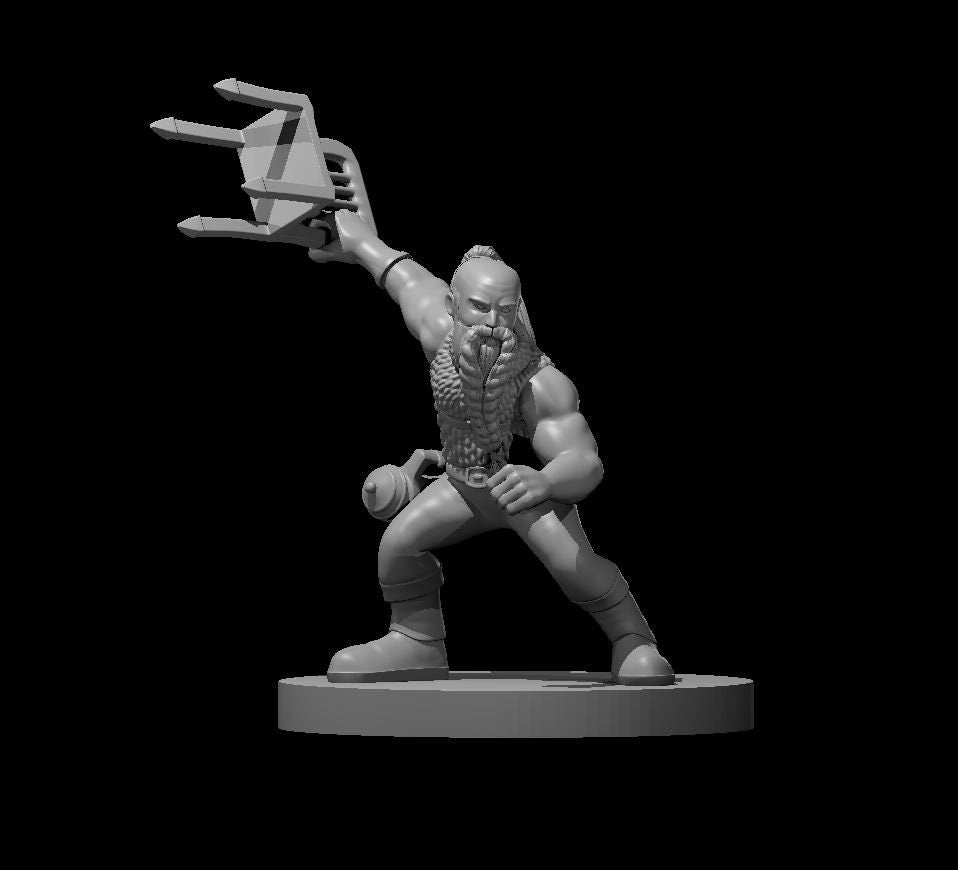 Dwarven Fighter (9 Variants Available) - MZ4250
