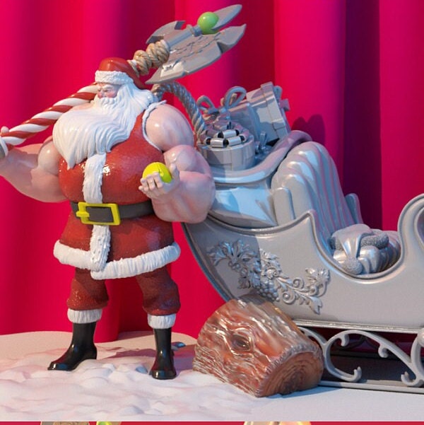 Santa (3 Variants Available) - Brayan Nafarrate