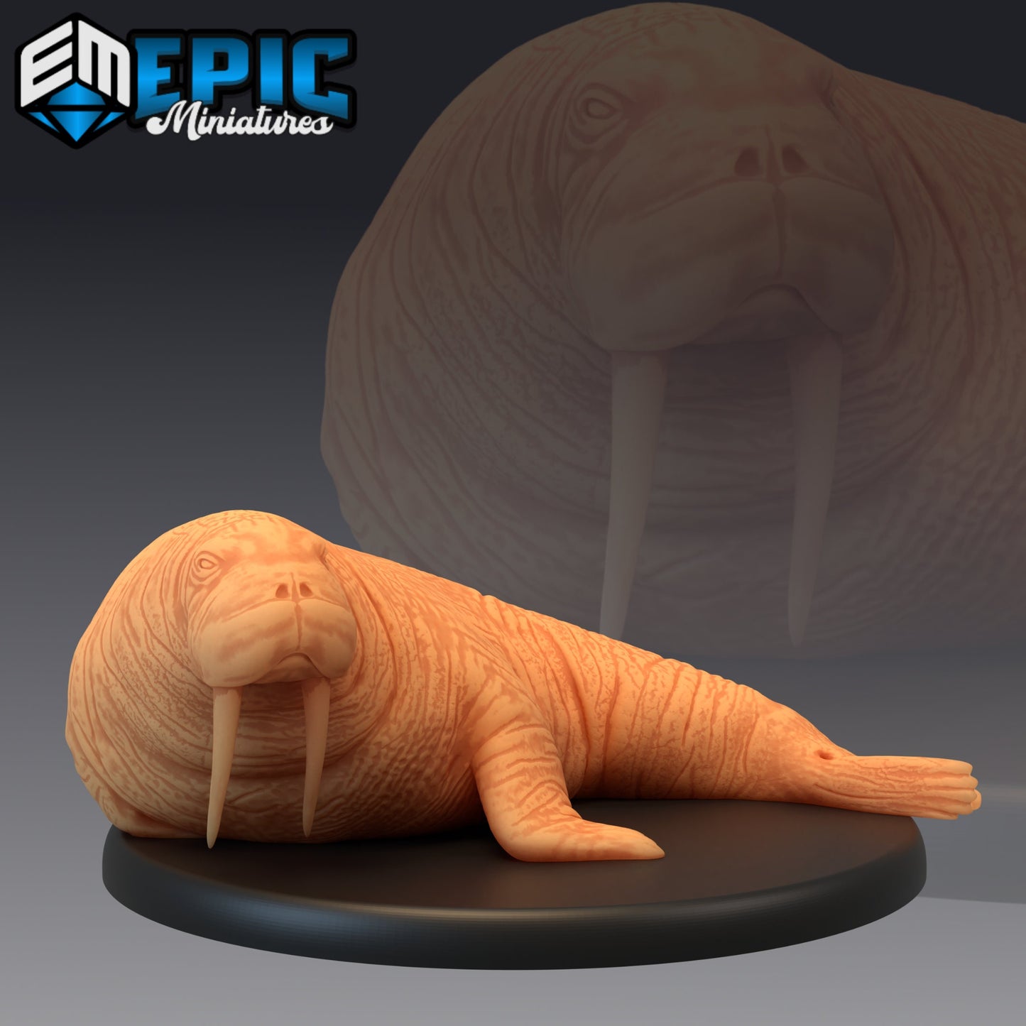 Walrus (3 Variants) - Epic Miniatures