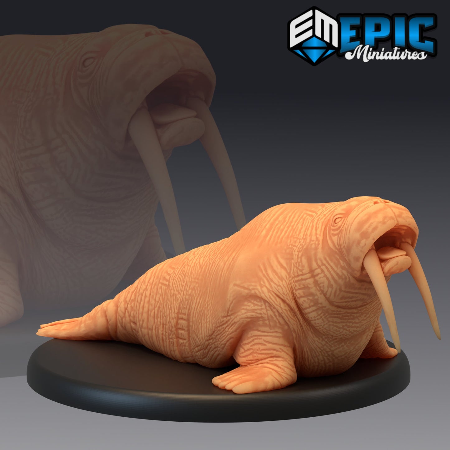 Walrus (3 Variants) - Epic Miniatures