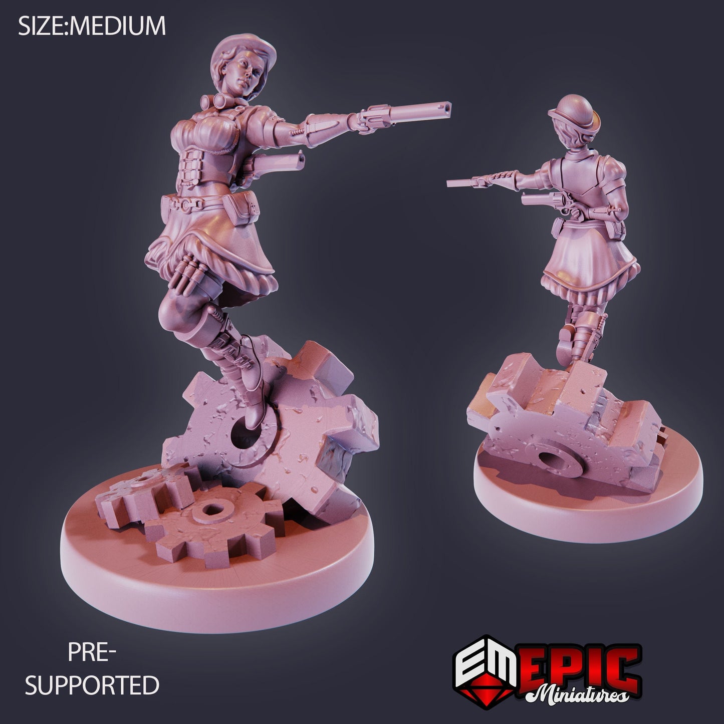 Gunner Dorothy (3 Variants Available) - Epic Miniatures