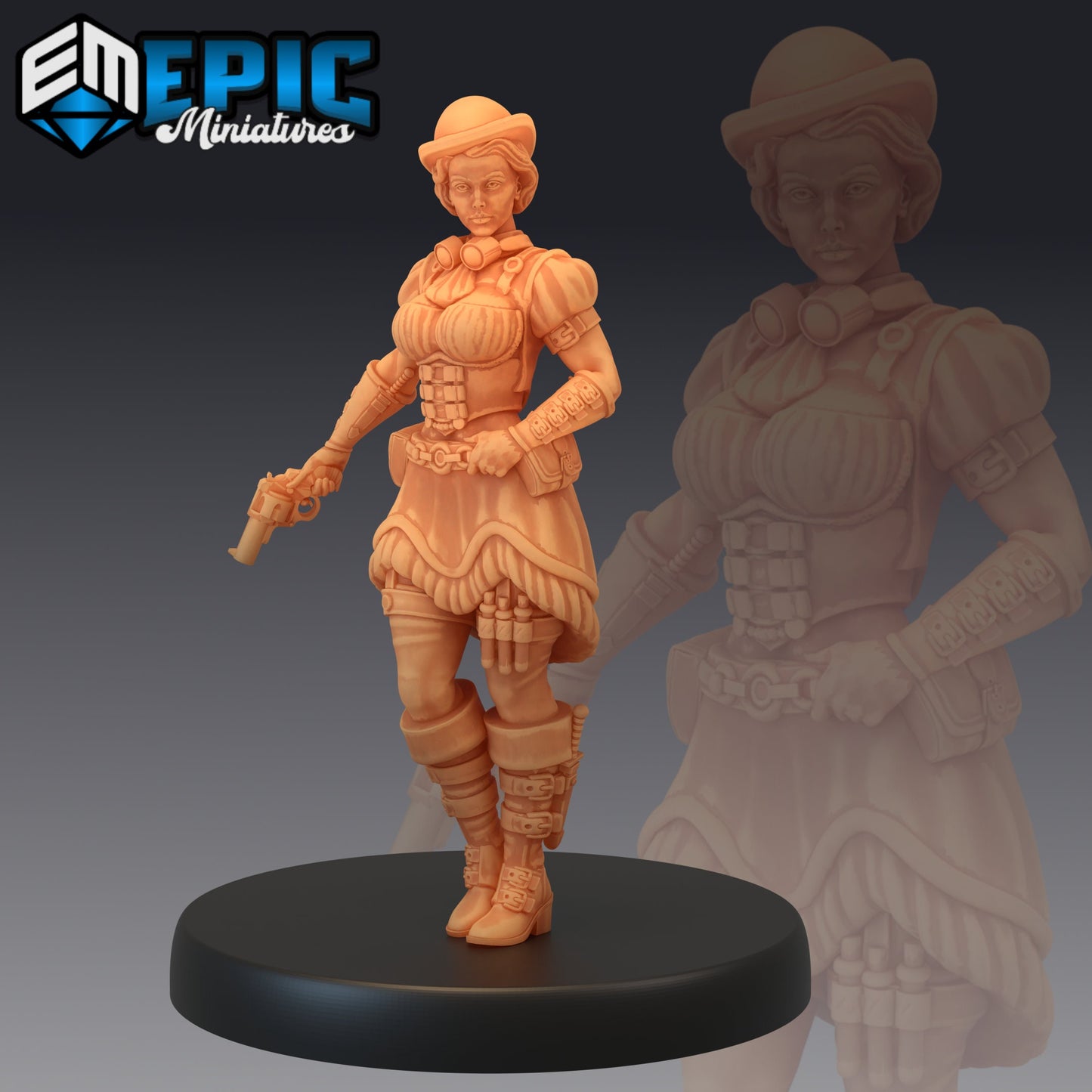 Gunner Dorothy (3 Variants Available) - Epic Miniatures