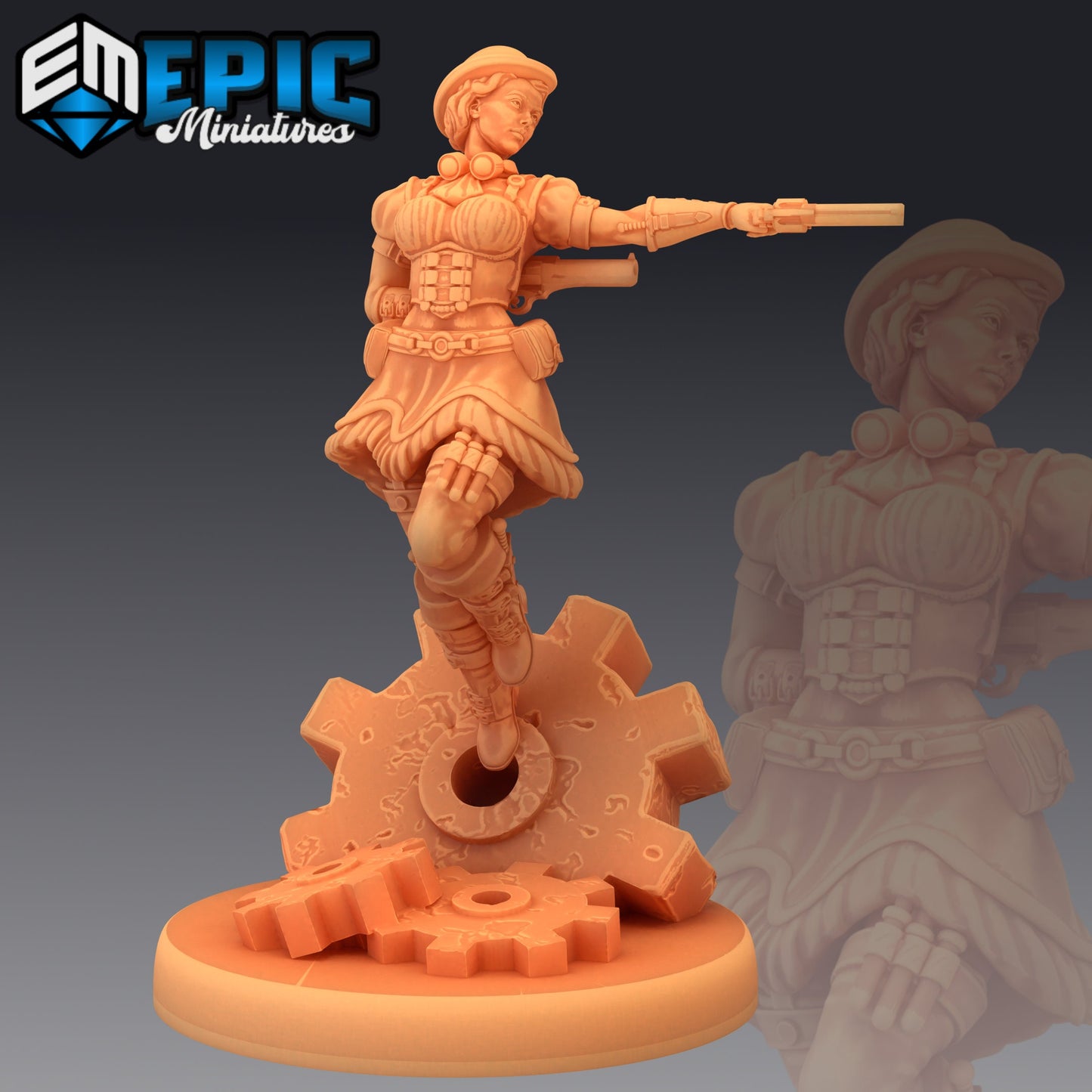 Gunner Dorothy (3 Variants Available) - Epic Miniatures