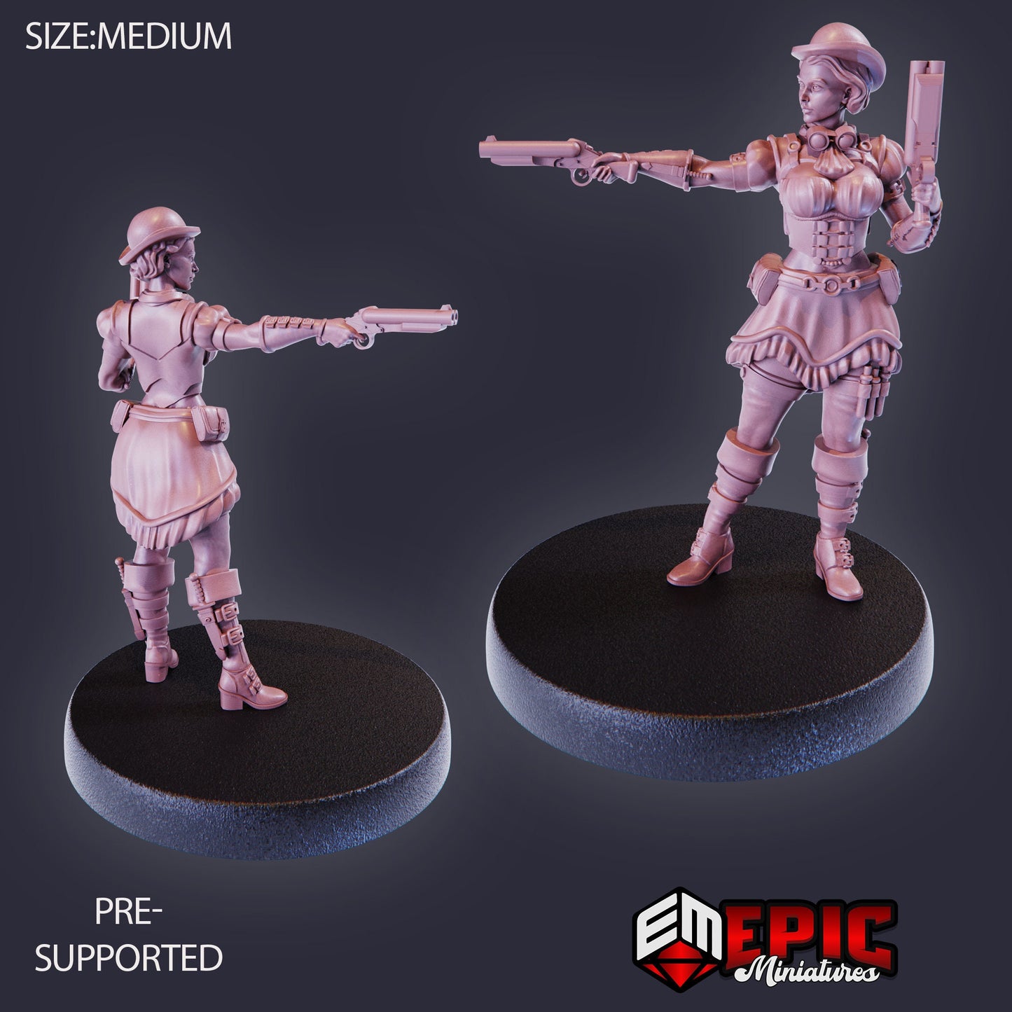 Gunner Dorothy (3 Variants Available) - Epic Miniatures