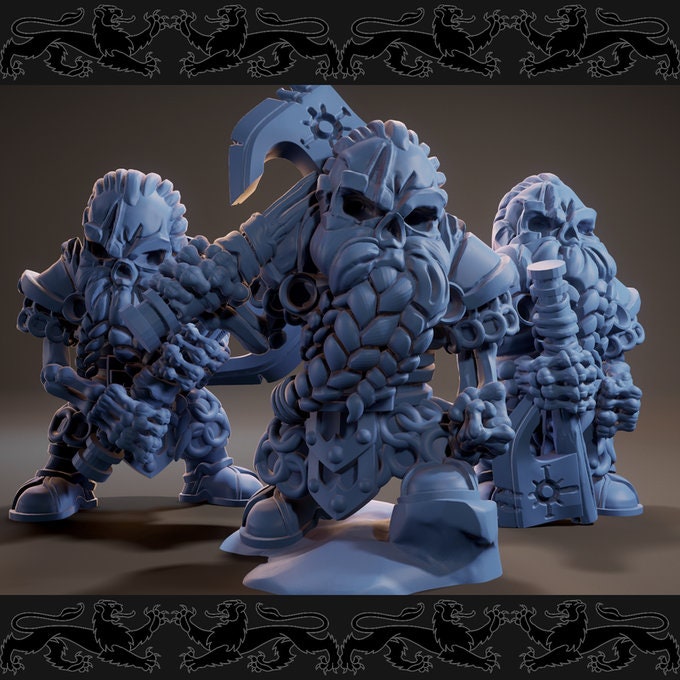 Skeleton Dwarf (3 Poses Available) - Brayan Nafarrate