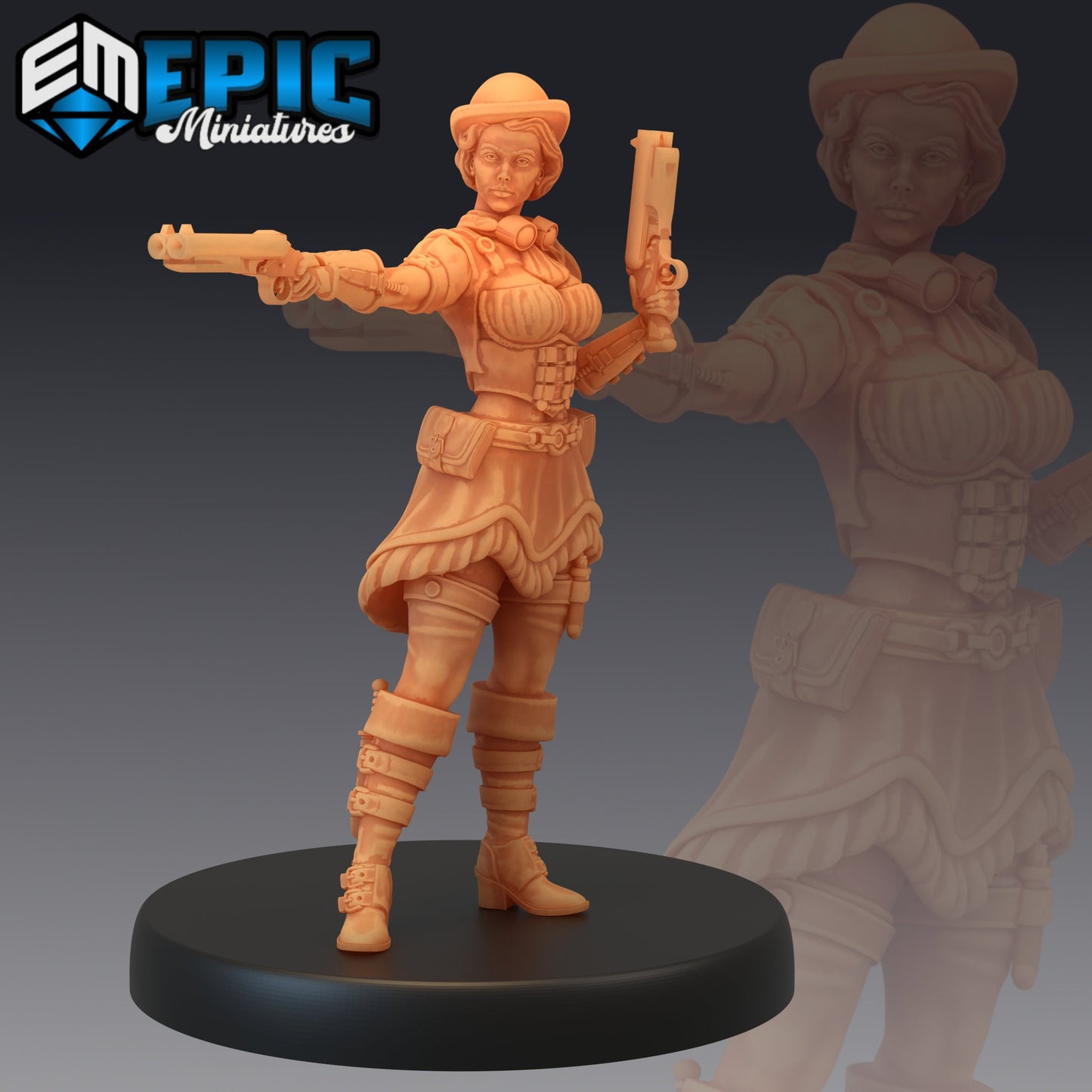 Gunner Dorothy (3 Variants Available) - Epic Miniatures