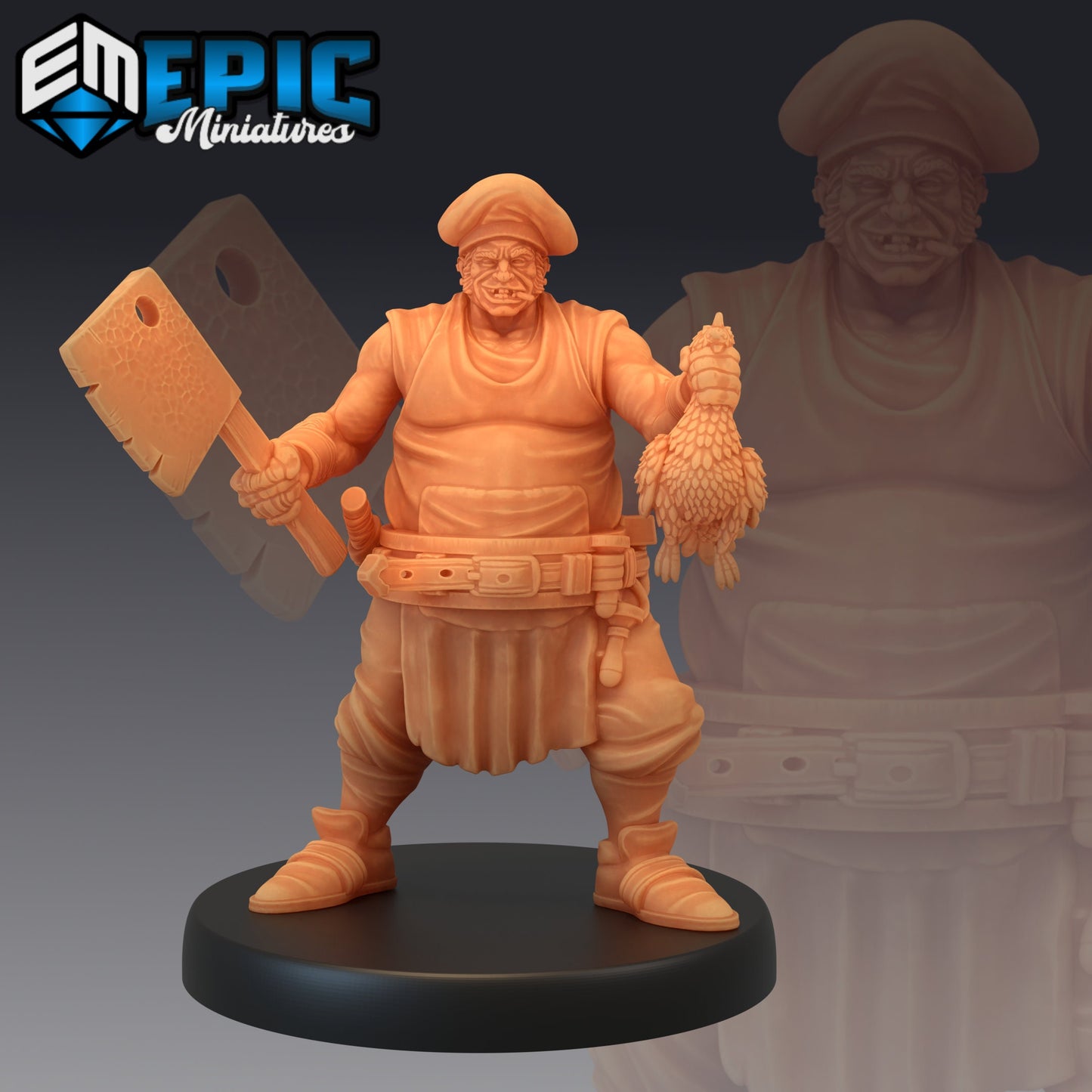 Drunk Cook (5 Variants) - Epic Miniatures